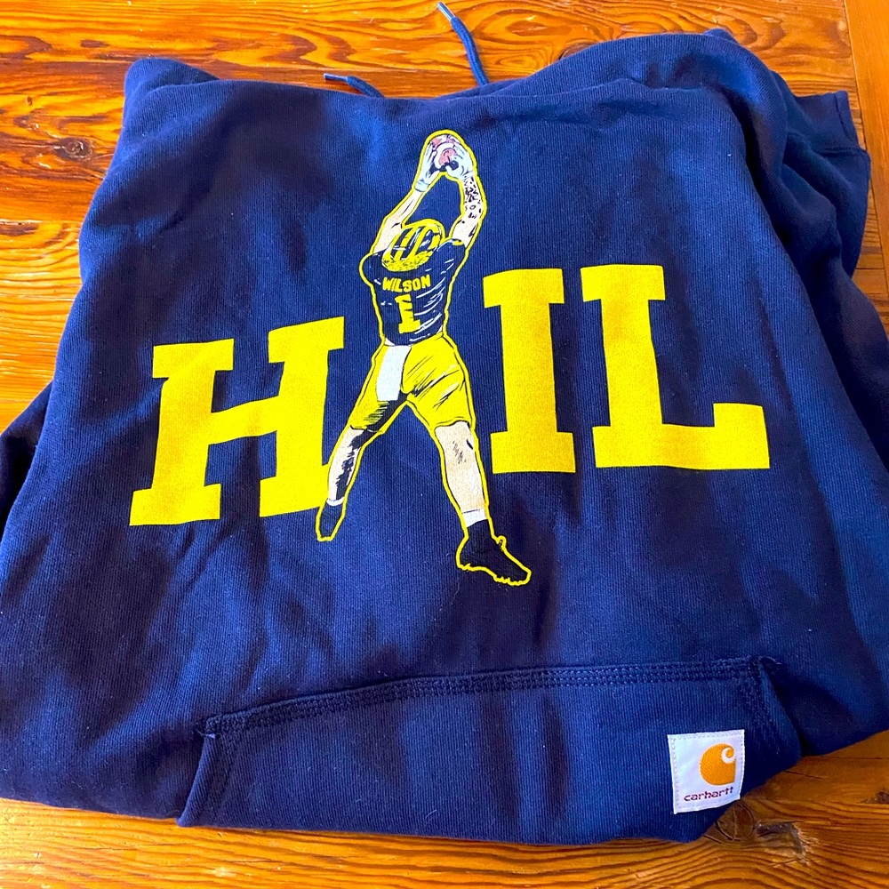 Men’s Brand New Carthart Michigan Championship hoodie brand new!